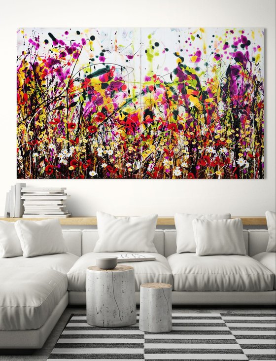 Buttercup Bloomrush Floral Landscape