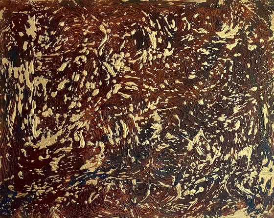 Gold Leaf 100x80x4