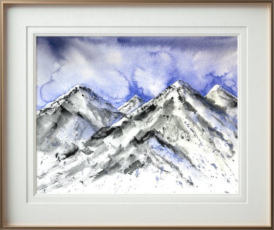 Majestic clouds Mountains