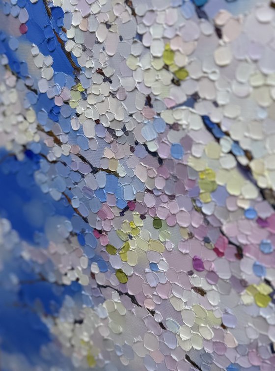 Breath of almond blossom