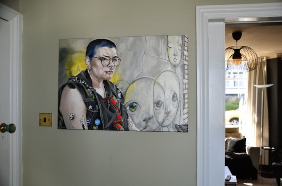 J and graffiti, Martin Street