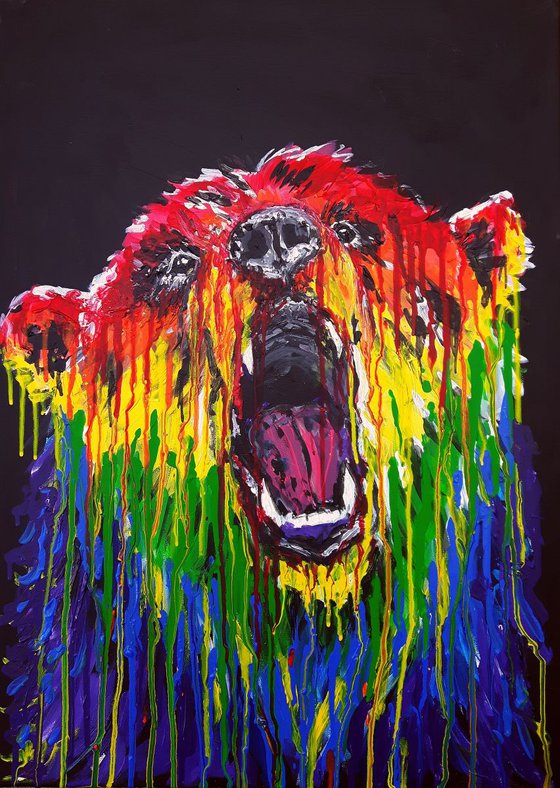 " Rainbow bear"