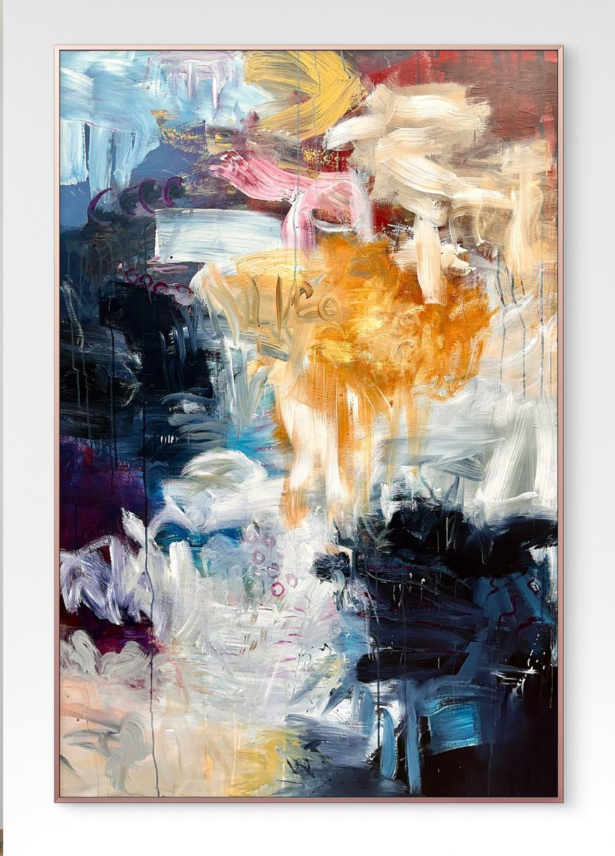 Fractured Radiance By Theodor Anghel, 40 X 60, Artwork For Sale On Artfinder
