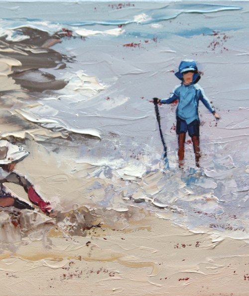 Beach Textures II by Claire McCall