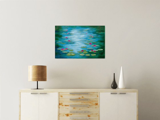 Reflections on Waterlilies