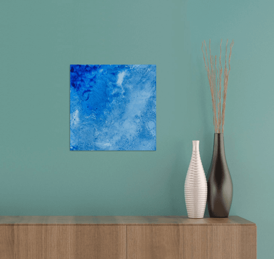 Blue abstract painting 2205202007