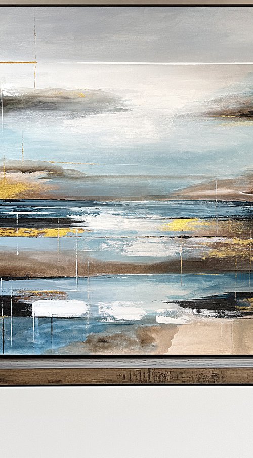 Teal Reflections of Daybreak by Tatiana Malinovscaia