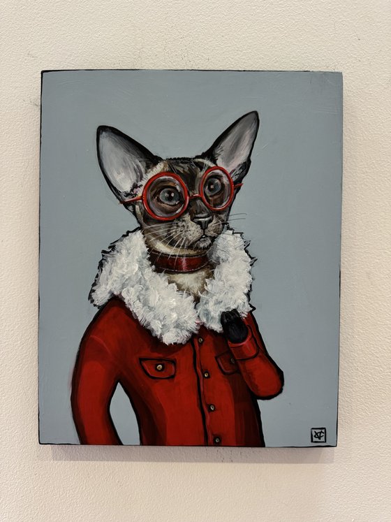 Nina the Siamese kitty