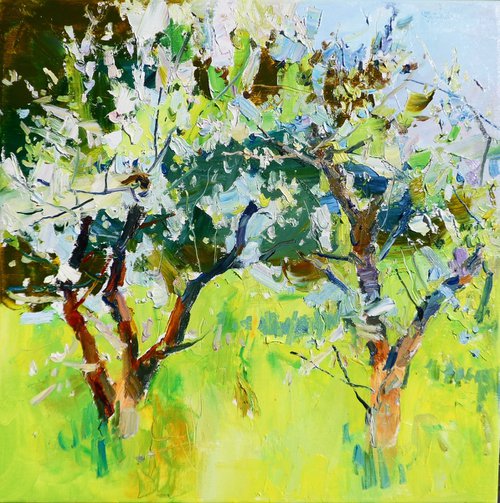 "Apple orchard " by Yehor Dulin