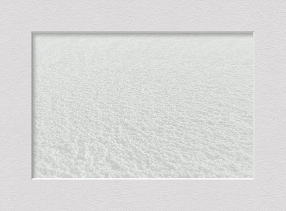 Dead Sea, dry salt on the shore
