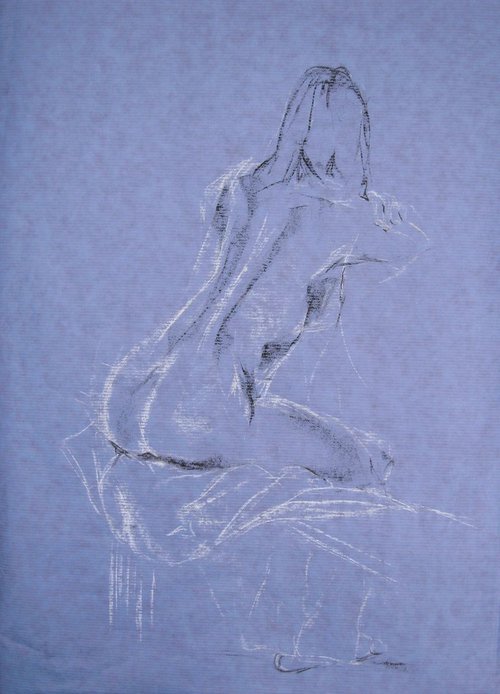 Seated Cool II 1821 by Kathryn Sassall