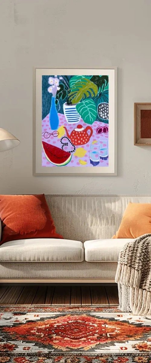 Elegant Interior Still Life by Sasha Robinson
