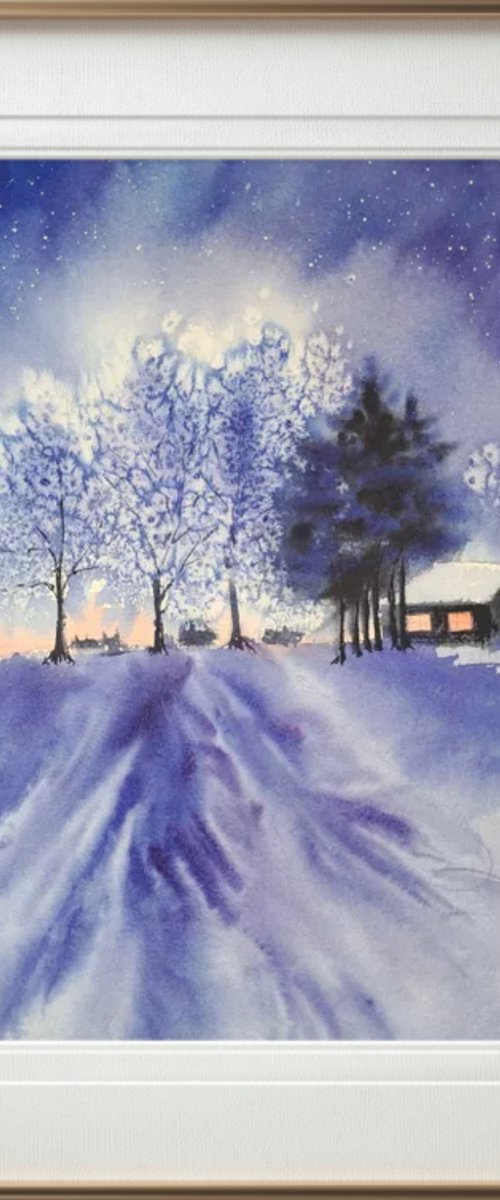 Northern Christmas miracle by Yuliia Sharapova