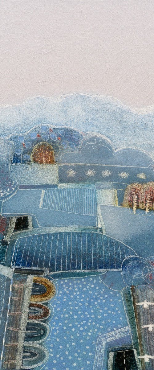 This island of blue by Rob van Hoek