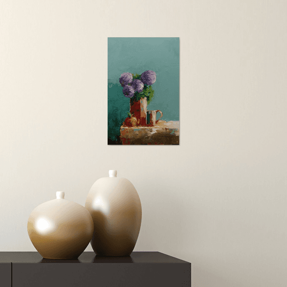 Modern still life painting