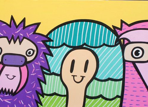 Five Animals (2) by Kev Munday