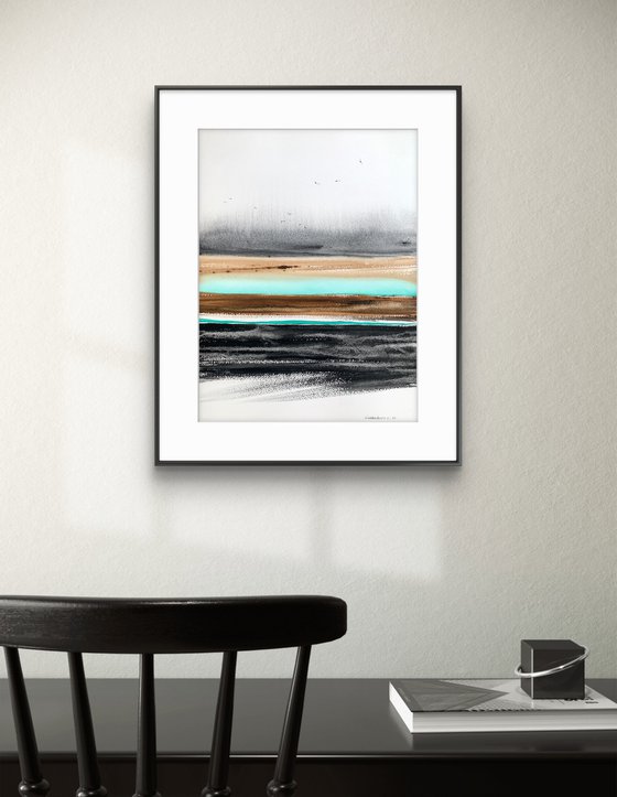 Abstraction River in valley #2