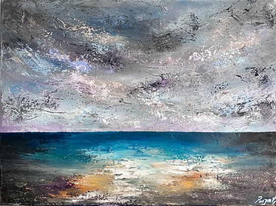 Light at the end of the tunnel 2 - Landscape Painting