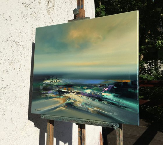 The shore