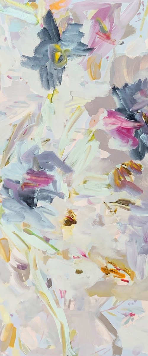 'Pale Flowers' by Kathleen Mullaniff