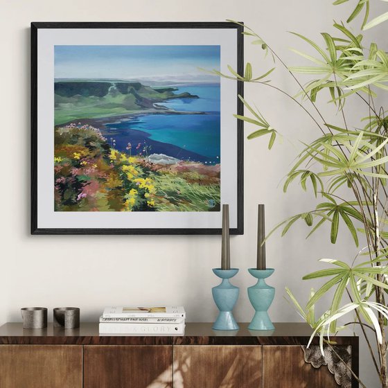 Spring Flowers On The Antrim Coast