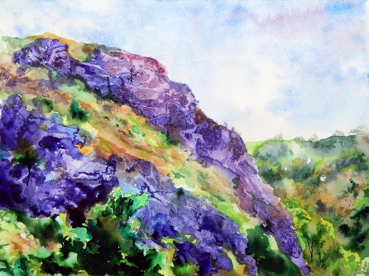 Dovedale mountains 2 by Richard Freer
