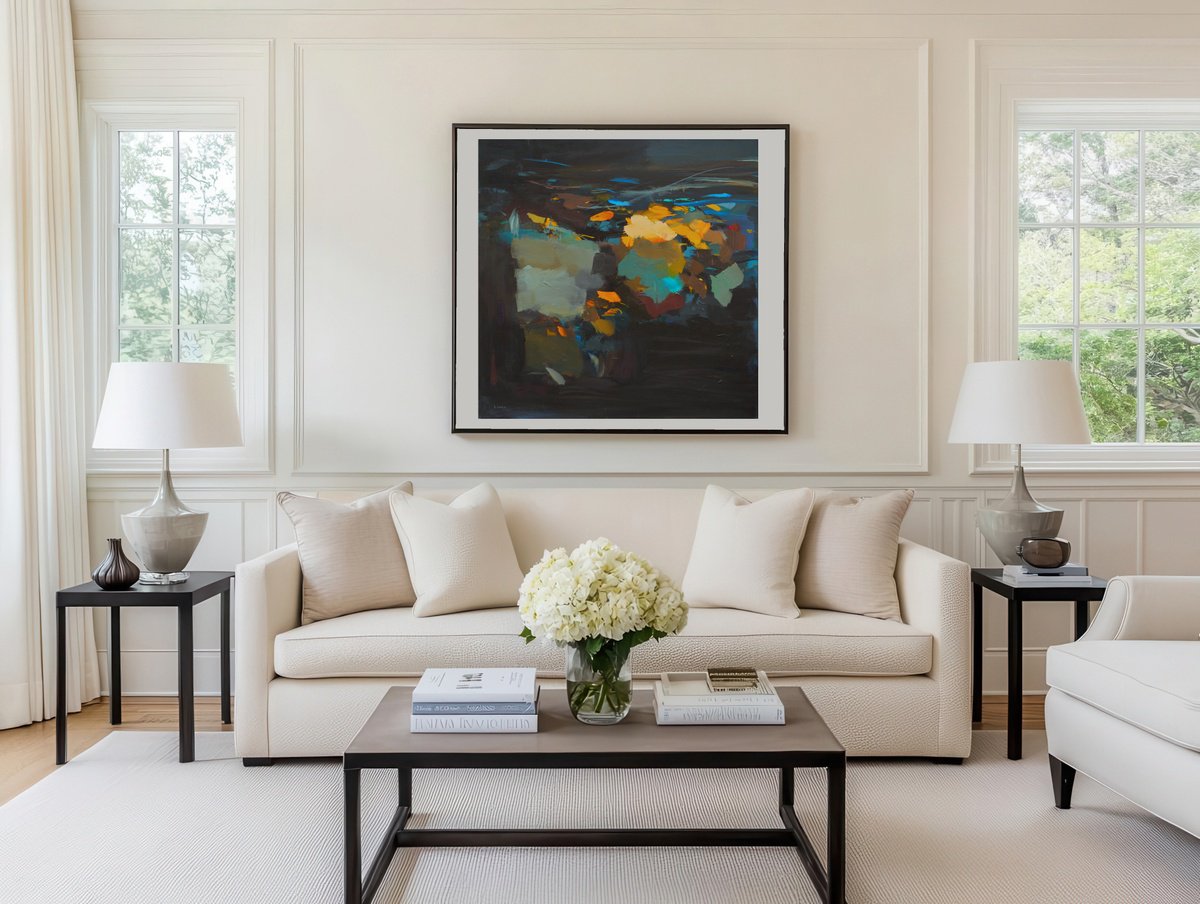 Out Of The Dark X By Ute Laum, 31 X 31, Artwork For Sale On Artfinder
