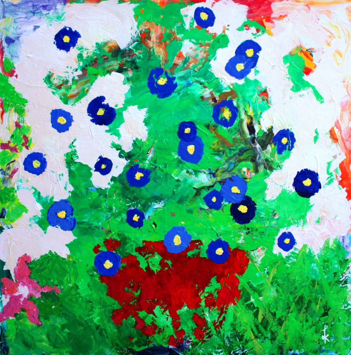 Bloom in Blue by KIRUBA SEKARAN