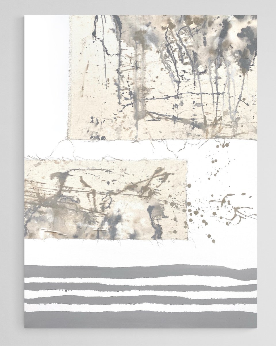 Abstract Painting By Cristina Dalla Valentina, 24 X 31, Free Thoughts /8, Original Artwork