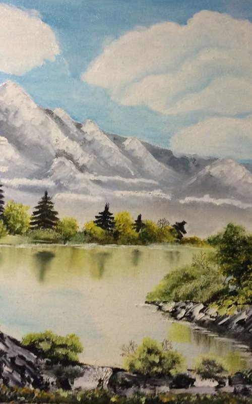 Mountains by Nataliia Plakhotnyk