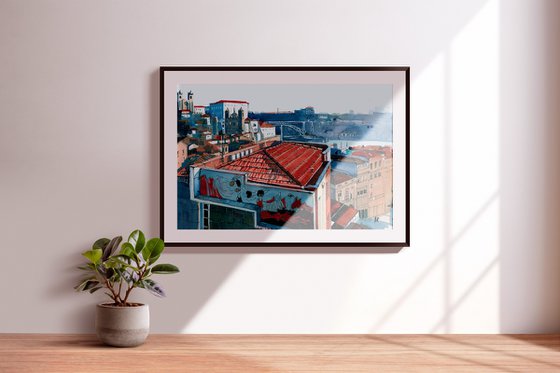 Roofs of Porto, Portugal