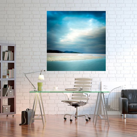 Colours of the Sea  - Extra large impressionist style beach abstract