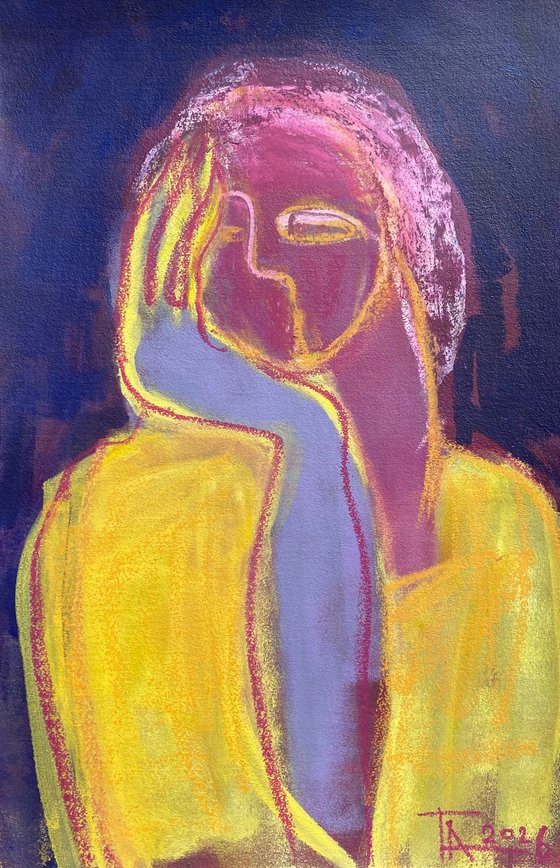 Lady in Yellow