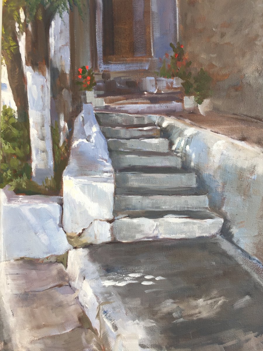SIDE-STEPS, KALYMNOS by Podi Lawrence