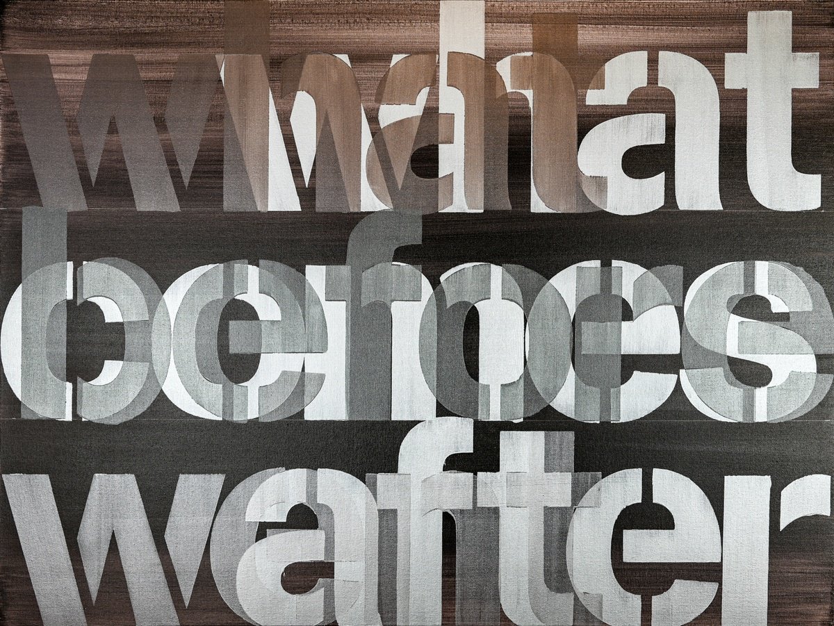 Abstract Acrylic Painting By Niki Hare, 40 X 30", What Comes After, Original Artwork