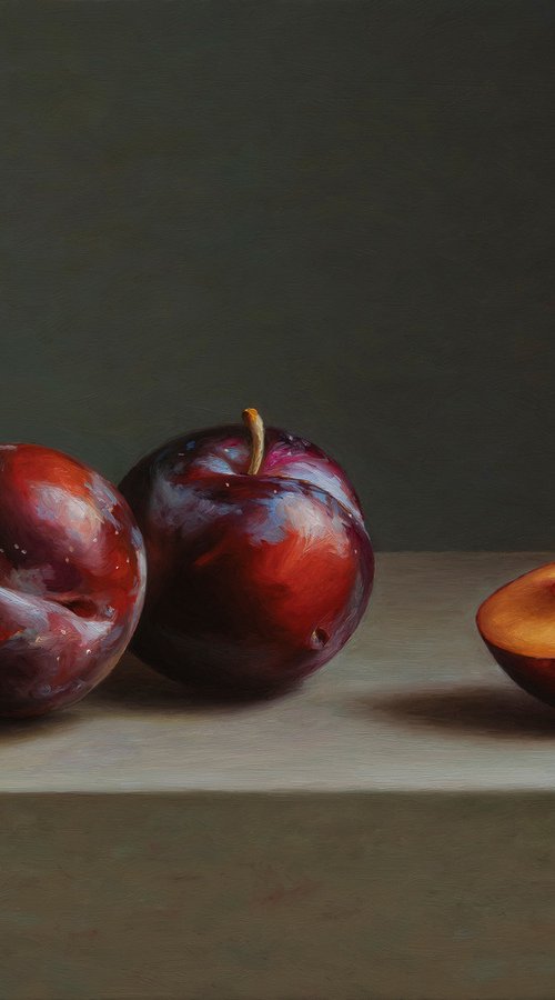 Plums by Albert Kechyan