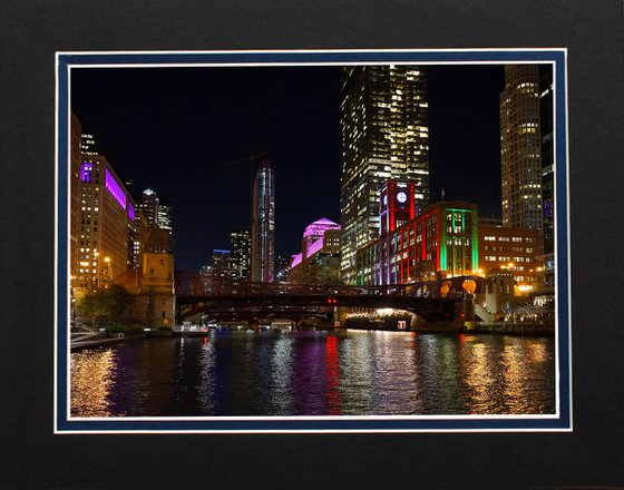 Chicago River by Night