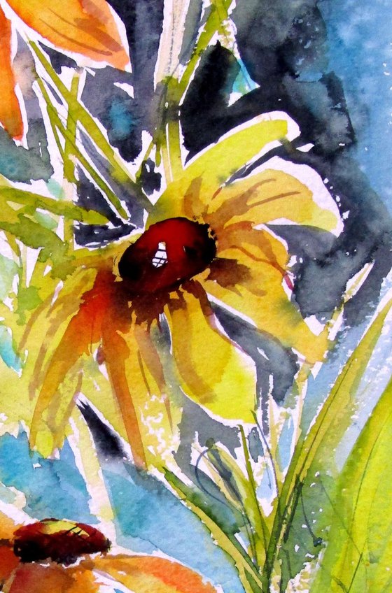Yellow flowers