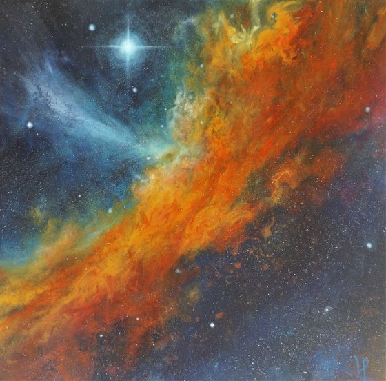 Majestic - Space, Stars, Starry Sky, Nebula