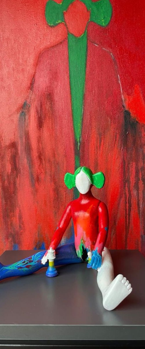 Alienation (Reconstructed Body) 2 by Gela MIKAVA