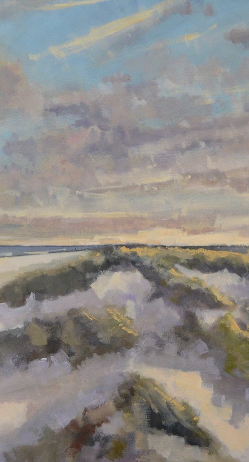 Sand dunes near Southwold by Tom Cringle