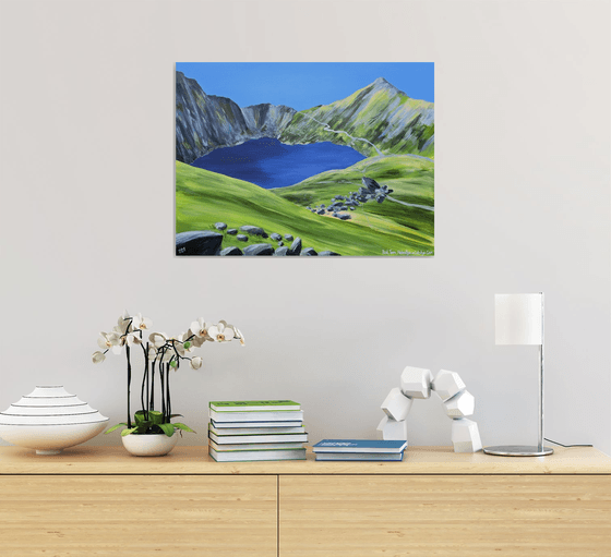 Red Tarn and Helvellyn