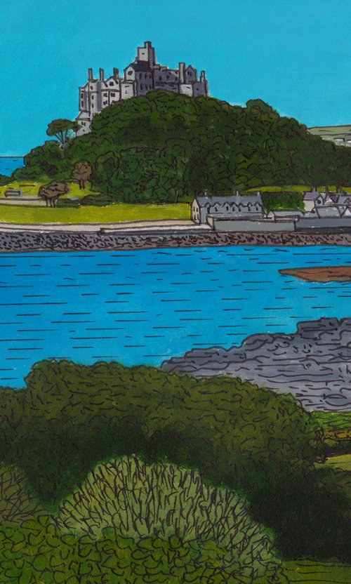 St Michael's Mount from Marazion by Tim Treagust