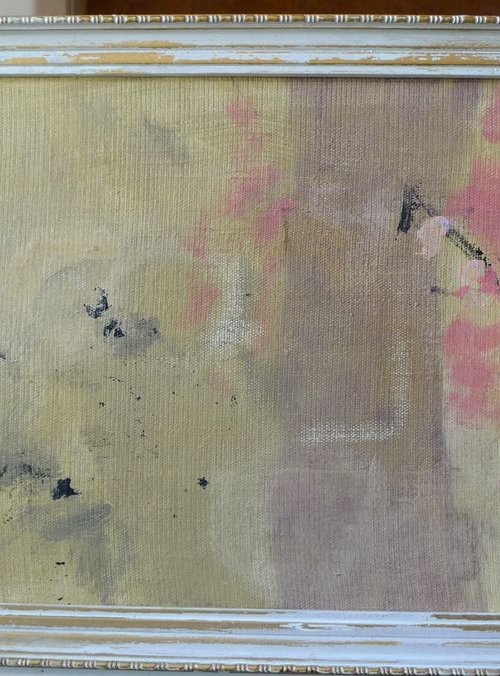 Buffonate - Original Minimalist Abstract Painting by Yu Polch