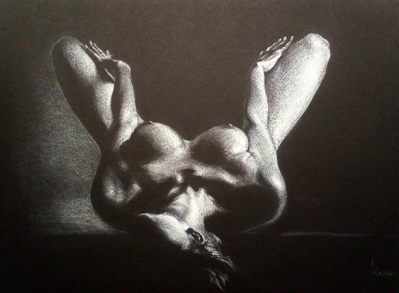 Nude noir #275 (29X21)cm