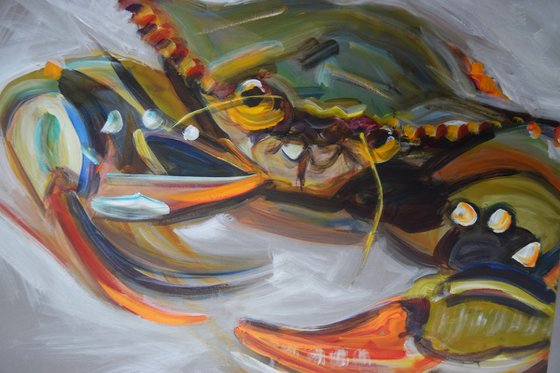 Crab Orange Green