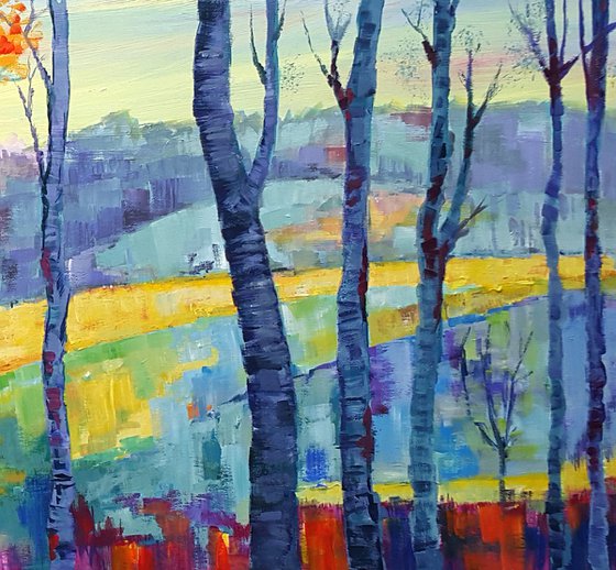 A Sunny Day In The Mountain