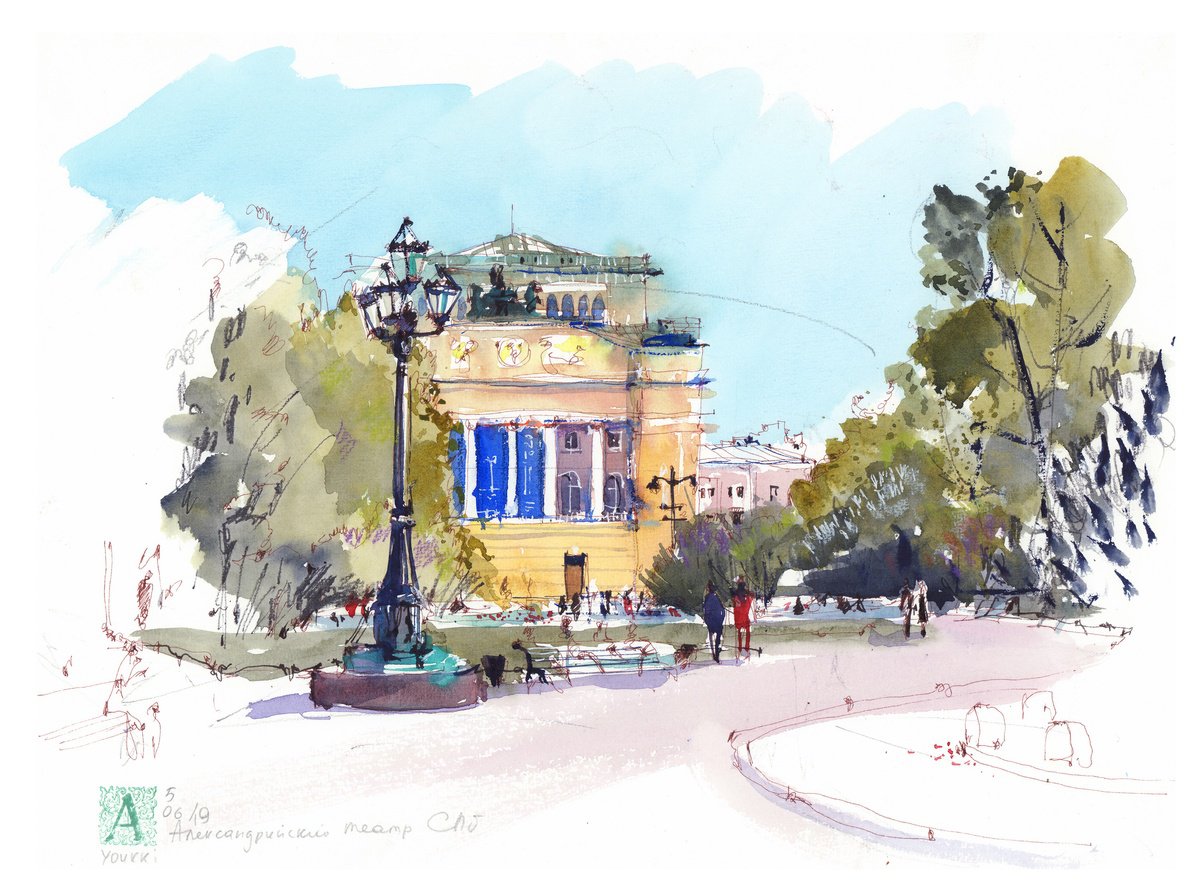 Theatre in Saint Petersburg by Anastasia YOUKKI Mamoshina