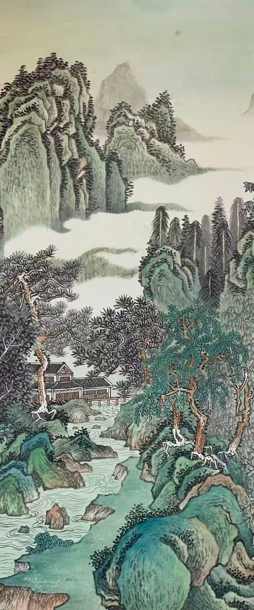 Teehouse at Riverside by Yixin Yuan