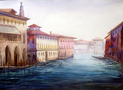 Venice at Morning by Samiran Sarkar